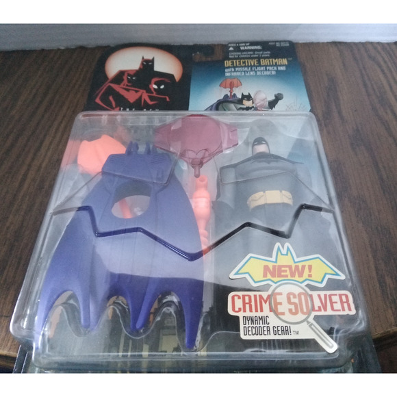 The New Batman Adventures Detective Batman Action Figure (1997 Kenner/Hasbro) - Picture 1 of 5